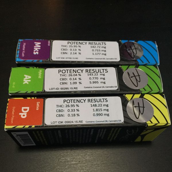 5 Packs Bhang Naturals Hybrid Cartridges