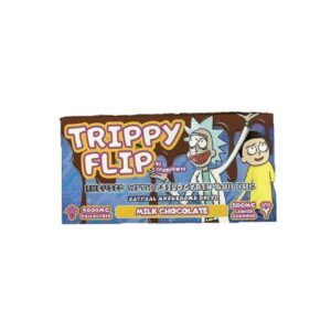 Trippy Flip Milk Chocolate 500mg