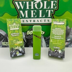 Whole Melts Extracts Disposable 50-50 - Melon Dew