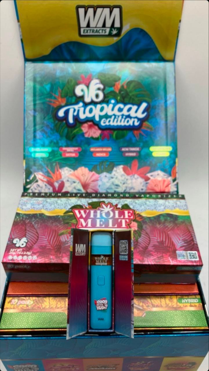 Whole Melts Extracts Disposable V6 – Coco Kush Flavor